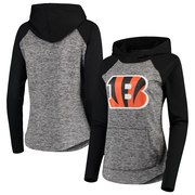 Add Cincinnati Bengals G-III 4Her by Carl Banks Women's Championship Ring Pullover Hoodie – Heathered Gray/Black To Your NFL Collection