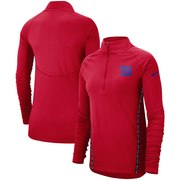 New York Giants Nike Women's Core Half-Zip Pullover Jacket - Red