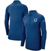 Indianapolis Colts Nike Women's Core Half-Zip Pullover Jacket - Royal