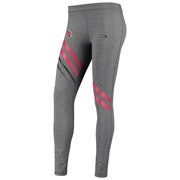 Add Arizona Cardinals Under Armour Women's Combine Authentic Stripe Favorites Leggings - Heathered Charcoal To Your NFL Collection