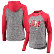 Add Tampa Bay Buccaneers G-III 4Her by Carl Banks Women's Championship Ring Pullover Hoodie – Heathered Gray/Red To Your NFL Collection