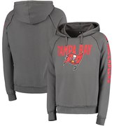 Add Tampa Bay Buccaneers 5th & Ocean by New Era Women's Mesh Pullover Hoodie - Pewter To Your NFL Collection