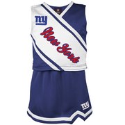 Add New York Giants Girls Youth 2-Piece Cheerleader Set - Royal Blue To Your NFL Collection