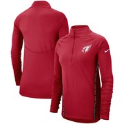 Arizona Cardinals Nike Women's Core Half-Zip Pullover Jacket - Cardinal