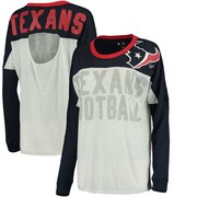 Add Houston Texans Women's Ralph Long Sleeve T-Shirt - Navy To Your NFL Collection