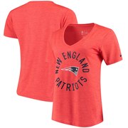 Add New England Patriots Nike Touch Performance T-Shirt - Heathered Red To Your NFL Collection