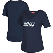 Add Dallas Cowboys Mitchell & Ness Women's Practice V-Neck Tri-Blend T-Shirt - Navy To Your NFL Collection