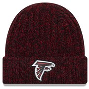 Add Atlanta Falcons New Era Women's 2018 NFL Sideline Cold Weather Official Knit Hat – Black To Your NFL Collection