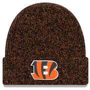 Add Cincinnati Bengals New Era Women's 2018 NFL Sideline Cold Weather Official Knit Hat – Black To Your NFL Collection