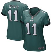 Add Carson Wentz Philadelphia Eagles Nike Girls Youth Game Jersey - Midnight Green To Your NFL Collection