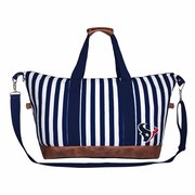 Add Houston Texans Women's Striped Weekender Bag To Your NFL Collection