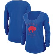 Add Buffalo Bills Nike Women's Team Slogan Long Sleeve T-Shirt – Royal To Your NFL Collection