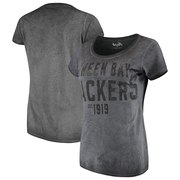 Add Green Bay Packers Touch by Alyssa Milano Women's Fade Route T-Shirt - Gray To Your NFL Collection