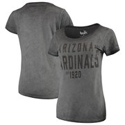 Add Arizona Cardinals Touch by Alyssa Milano Women's Fade Route T-Shirt - Gray To Your NFL Collection