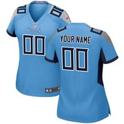 Add Tennessee Titans Nike Women's 2018 Custom Game Jersey – Light Blue To Your NFL Collection