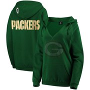 Add Green Bay Packers Cuce Women's Aficionado Pullover Hoodie – Green To Your NFL Collection