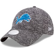 Add Detroit Lions New Era Women's Total Terry 9TWENTY Adjustable Hat - Heathered Gray To Your NFL Collection