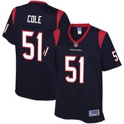 Add Dylan Cole Houston Texans NFL Pro Line Women's Team Color Player Jersey – Navy To Your NFL Collection