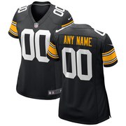 Add Pittsburgh Steelers Nike Women's Alternate Custom Game Jersey – Black To Your NFL Collection