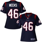 Add Pro Line Women's Houston Texans Jon Weeks Team Color Jersey To Your NFL Collection