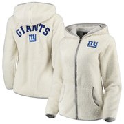 Add New York Giants Juniors Time Honored Full-Zip Hoodie – Cream To Your NFL Collection