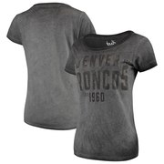 Add Denver Broncos Touch by Alyssa Milano Women's Fade Route T-Shirt - Gray To Your NFL Collection