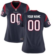 Add Houston Texans Nike Women's Custom Game Jersey - Navy Blue To Your NFL Collection