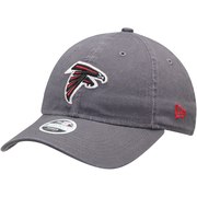 Add Atlanta Falcons New Era Women's Core Classic 9TWENTY Adjustable Hat - Graphite To Your NFL Collection