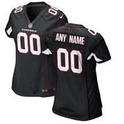 Add Arizona Cardinals Nike Women's Custom Game Jersey - Black To Your NFL Collection