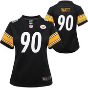 Add T.J. Watt Pittsburgh Steelers Nike Girls Youth Game Jersey - Black To Your NFL Collection