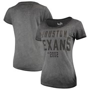 Add Houston Texans Touch by Alyssa Milano Women's Fade Route T-Shirt - Gray To Your NFL Collection