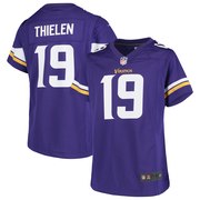 Add Adam Thielen Minnesota Vikings Nike Girls Youth Game Jersey - Purple To Your NFL Collection