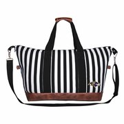 Add Baltimore Ravens Women's Striped Weekender Bag To Your NFL Collection