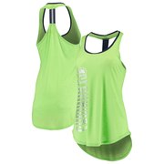 Add Seattle Seahawks G-III 4Her by Carl Banks Women's Wildcat Racerback Tank Top - Neon Green To Your NFL Collection