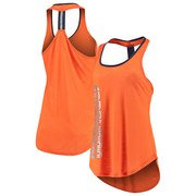 Add Denver Broncos G-III 4Her by Carl Banks Women's Wildcat Racerback Tank Top - Orange To Your NFL Collection