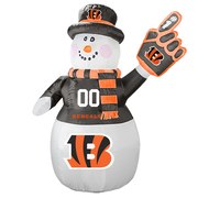 Add Cincinnati Bengals 7' Inflatable Snowman To Your NFL Collection