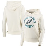 Add Philadelphia Eagles Touch by Alyssa Milano Women's Weekend Raglan Pullover Hoodie – White To Your NFL Collection