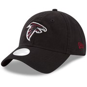 Add Atlanta Falcons New Era Women's Core Classic Primary 9TWENTY Adjustable Hat - Black To Your NFL Collection