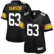 Add Dermontti Dawson Pittsburgh Steelers NFL Pro Line Women's Retired Player Jersey – Black To Your NFL Collection