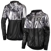 Add Oakland Raiders G-III 4Her by Carl Banks Women's Scrimmage Full-Zip Jacket – Pewter To Your NFL Collection