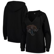 Add Jacksonville Jaguars Cuce Women's Huddle Up Pullover Hoodie – Black To Your NFL Collection