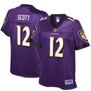 Add Jaleel Scott Baltimore Ravens NFL Pro Line Women's Player Jersey – Purple To Your NFL Collection