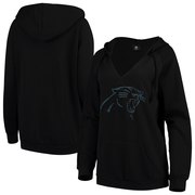 Add Carolina Panthers Cuce Women's Huddle Up Pullover Hoodie – Black To Your NFL Collection