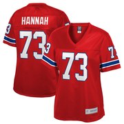 Add John Hannah New England Patriots NFL Pro Line Women's Retired Player Jersey – Red To Your NFL Collection