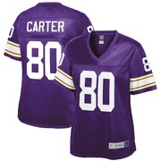 Add Cris Carter Minnesota Vikings NFL Pro Line Women's Retired Player Jersey – Purple To Your NFL Collection