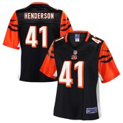 Add Trayvon Henderson Cincinnati Bengals NFL Pro Line Women's Player Jersey – Black To Your NFL Collection