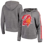 Add Tampa Bay Buccaneers Junk Food Women's Sunday Liberty Pullover Hoodie - Heathered Gray To Your NFL Collection