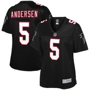 Add Morten Andersen Atlanta Falcons NFL Pro Line Women's Retired Player Jersey – Black To Your NFL Collection