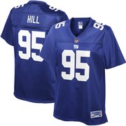 Add BJ Hill New York Giants NFL Pro Line Women's Player Jersey – Royal To Your NFL Collection