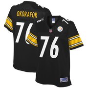 Add Chukwuma Okorafor Pittsburgh Steelers NFL Pro Line Women's Player Jersey – Black To Your NFL Collection